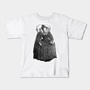 Queen Elizabeth Tudors Gloriana England Kids T-Shirt